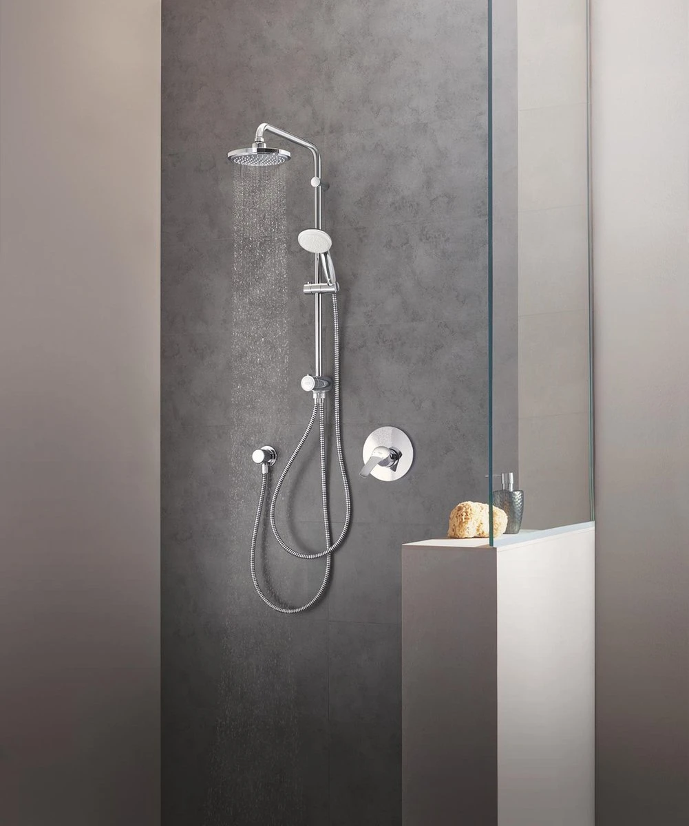 GROHE New Tempesta Cosmopolitan 210 Regendouche - ø 21 Cm - Zonder Thermostaat - Chroom 3 GROHE New Tempesta Cosmopolitan 210 Regendouche - ø 21 Cm - Zonder Thermostaat - Chroom - Afbeelding 3