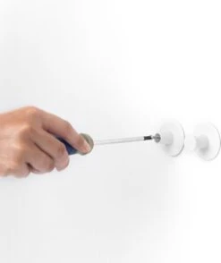 Brabantia ReNew Handdoekhaakjes - 2 Stuks - White -Badkamerproducten 1007x1200