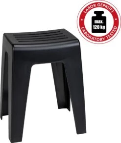 WENKO Badkamerkruk Kumba 38x47cm In Zwart Kunststof - Douchekruk 9 WENKO Badkamerkruk Kumba 38x47cm In Zwart Kunststof - Douchekruk -Badkamerproducten 1010x1200 2