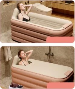 Merkloos Opblaasbaar Bad - Roze - Inclusief Air-Pomp - 1.6 Meter - Opblaasbaar Ligbad - Opblaasbare Badkuip - Zitbad 10 Merkloos Opblaasbaar Bad - Roze - Inclusief Air-Pomp - 1.6 Meter - Opblaasbaar Ligbad - Opblaasbare Badkuip - Zitbad -Badkamerproducten 1018x1200 4