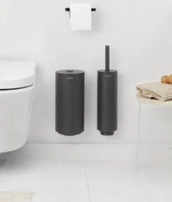 Brabantia MindSet Toiletaccessoires Set Van 3 - Mineral Infinite Grey 8 Brabantia MindSet Toiletaccessoires Set Van 3 - Mineral Infinite Grey -Badkamerproducten 1020x1200