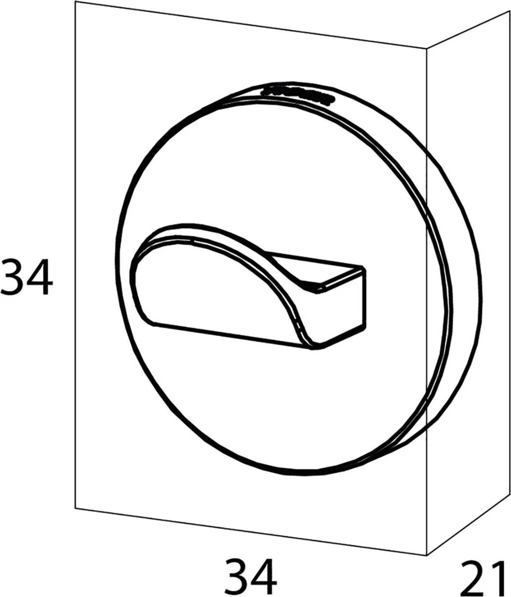 Tiger Noon Handdoekhaak Klein - Zwart 2 Tiger Noon Handdoekhaak Klein - Zwart - Afbeelding 2