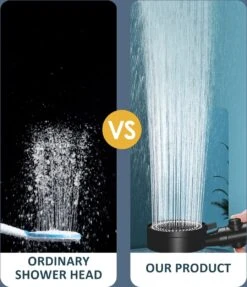 Imperatoris | DoucheSet - Douchekop Met Slang, Houder & Badmuts/Douchemuts - Waterbesparend – Hoge Druk – Regendouche - Zwart Mat -Badkamerproducten 1033x1200 2