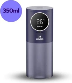 Lavrai - Automatische Zeepdispenser - Zeeppompje - Met LCD Scherm - Opldaadbaar - En Infrarood Sensor