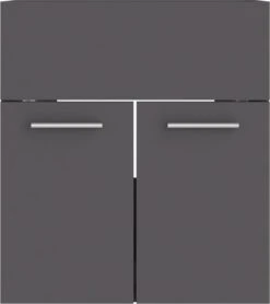 VidaXL Wastafelkast 41x38,5x46 Cm Spaanplaat Grijs -Badkamerproducten 1065x1200 6