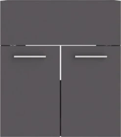 VidaXL Wastafelkast 41x38,5x46 Cm Spaanplaat Grijs -Badkamerproducten 1066x1200 4