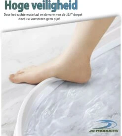 Merkloos Hoge Zelfklevende Waterkering Badkamer 200 Cm - Douchedorpel - Wateroverlast - Douchebak - Waterstopper - Sanitair Dorpel -Badkamerproducten 1069x1200 1