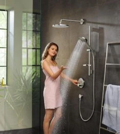 Hansgrohe Raindance Select S - Handdouche 120 PowderRain - 3 Straalsoorten - Chroom -Badkamerproducten 1077x1200
