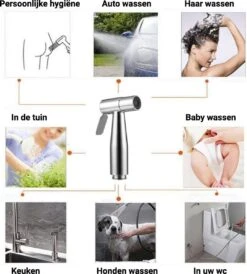 El Suvon® Bidet Handdouche - Shattaf - Bidet Sproeier - Bidetkraan -Badkamerproducten 1082x1200 2