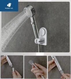 Zelfklevende Douchekophouder Met Zuignap - Universele Douchekop & Handdouche Houder - Verstelbaar - Handdouchehouder - Douche Kop Wandhouder - Zonder Boren & Schroeven -Badkamerproducten 1088x1200 1