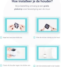 WC Borstel - Toiletborstel - WC Borstel Met Houder - Siliconen Toiletborstel - Vrijstaand Of Hangend - Slimme Lekbak - Optimale Hygiëne -Badkamerproducten 1089x1200