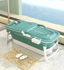 Foresta Volwassenen Zitbad XXL 150CM - Plastic Badkuip - Lime -Badkamerproducten 1092x1200 2