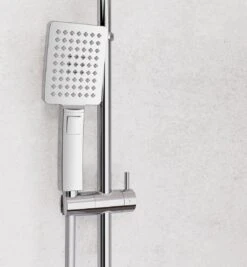 SCHÜTTE Mallorca Douchesysteem - Regendouche - 95 Cm Stang - Wandhouder In Hoogte Verstelbaar - Chroom -Badkamerproducten 1109x1200 1