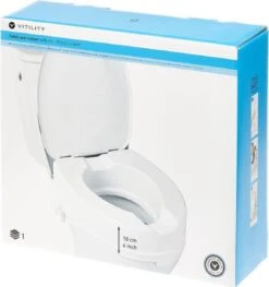 VITILITY Toiletverhoger Met Deksel 10 Cm - Wc Bril - Verhoogd Toilet -Badkamerproducten 1125x1200 3