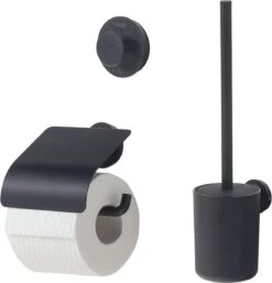 Tiger Urban Toiletaccessoireset - Toiletborstel Met Houder - Toiletrolhouder Met Klep - Handdoekhaak - Zwart 25 Tiger Urban Toiletaccessoireset - Toiletborstel Met Houder - Toiletrolhouder Met Klep - Handdoekhaak - Zwart -Badkamerproducten 1153x1200 2