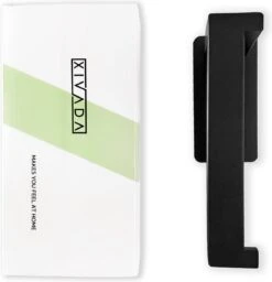 Toiletrolhouder Zonder Boren - Zwart - WC Rolhouder Zelfklevend -Badkamerproducten 1157x1200