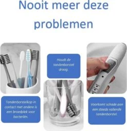 Crème Happy Goodz Shop 1 Stuk Kwalitatieve Elektrische Tandenborstelhouders WIT/Crème 1 Stuk Met Happy Goodz Installatiehandleiding - Geschikt Voor Oa Oral-B - Badkamer Accessoire - Zonder Boren- Met Alcoholdoekje -Badkamerproducten 1160x1200 1