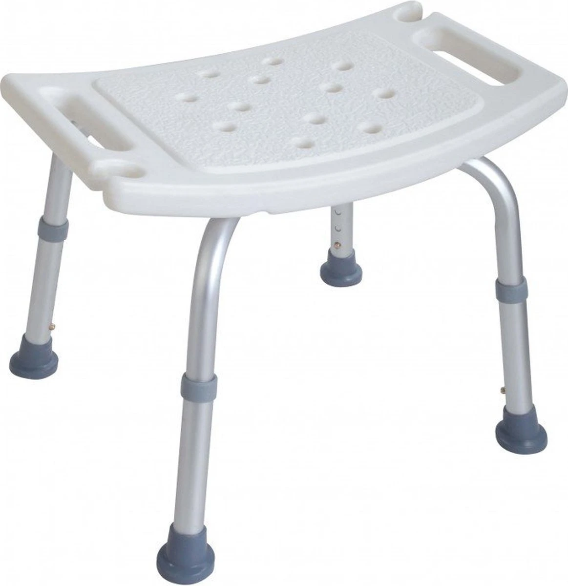 Douchekruk In Hoogte Verstelbaar Met Douchekop Houder En Handgrepen. Anti-slip Structuur 6 Douchekruk In Hoogte Verstelbaar Met Douchekop Houder En Handgrepen. Anti-slip Structuur - Afbeelding 6