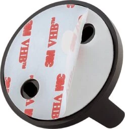 Tiger Tune - Toiletrolhouder Met Klep - Zwart Metaal Geborsteld / Zwart -Badkamerproducten 1167x1200 1