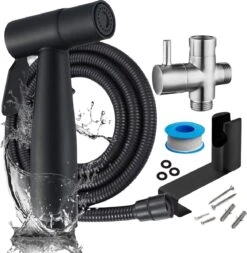 Nolad® Bidet Handdouche - Douchekoppen - Bidet - Handdouche - Zwart