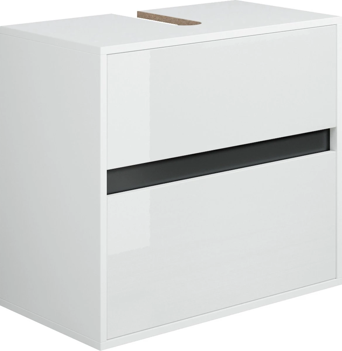 Wastafel Onderkast Stockholm 67cm Wit Badkamerkast Staand 1 Wastafel Onderkast Stockholm 67cm Wit Badkamerkast Staand