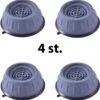 Wasmachine Demper – Trillingsdemper – Anti Slip – Schokdemper – Anti Tril – Wasmachine Voetjes – Vibratiedempers – Verhoger – 4 Stuks - Grijs