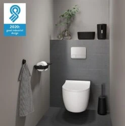 Tiger Tess - Toiletborstelhouder Met Swoop® Borstel Flexibel - Zwart / Antraciet -Badkamerproducten 1185x1200 2