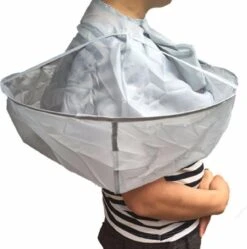 Haaropvangende Kapmantel - Kappersschort - Baard Schort - Beard Cape - Scheren Mannen - Verzorgingsproducten - Trimmer - Haren Knippen - Styling Paraplu Cape -Badkamerproducten 1192x1200 2