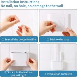 Merkloos WC Borstel Met Houder | WC Borstel | Vrijstaand | Flexibel | Wit | Inclusief Ophangsysteem En Gratis Borsteltje -Badkamerproducten 1193x1200 1