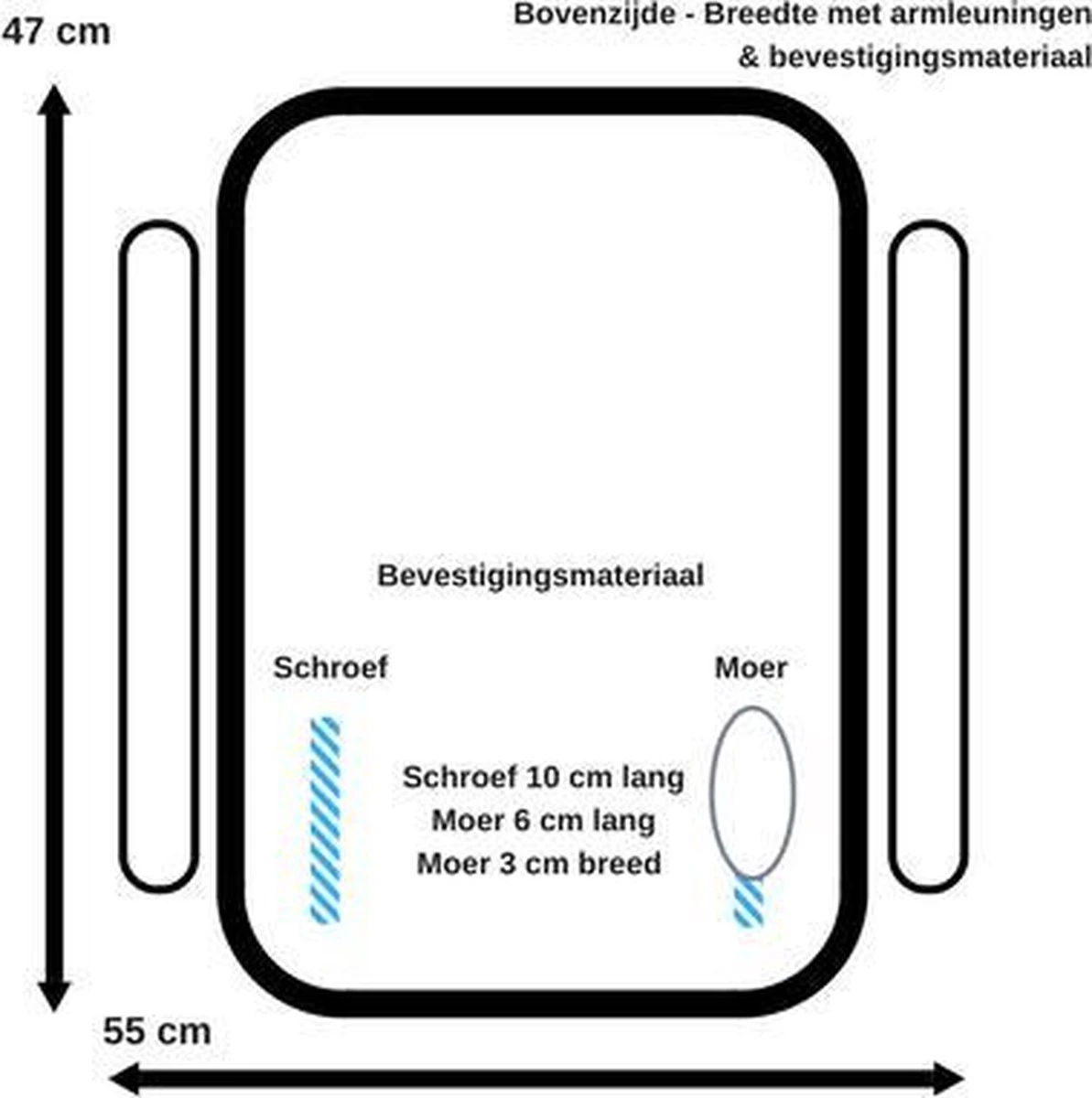 TSE 120 Plus Toiletverhoger 5 TSE 120 Plus Toiletverhoger - Afbeelding 5