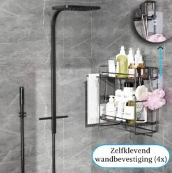 AlShiha®WC Rek - Toiletrolhouder - Badkamer Rek - Zelfklevend (zonder Boren) - Wc Rolhouder - Doucherek Hangend- Badkamerrek - Doucherek - Doucherek Zonder Boren - Toiletrolhouder - Toiletrolhouder Met Plankje 17 AlShiha®WC Rek - Toiletrolhouder - Badkamer Rek - Zelfklevend (zonder Boren) - Wc Rolhouder - Doucherek Hangend- Badkamerrek - Doucherek - Doucherek Zonder Boren - Toiletrolhouder - Toiletrolhouder Met Plankje -Badkamerproducten 1193x1200 5
