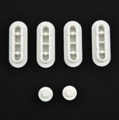 FSW-Products - 6 Stuks - WC Buffers Set - ABS - Buffer Voor Wc - Wc-bril Beschermen - Vervangbare - Closet - Closetbuffer -Badkamerproducten 1197x1200 10