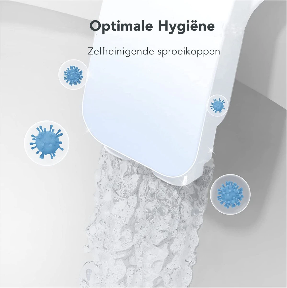 Clean Bum® Elegance Plus Bidet WC- Dubbele Sproeikop - Easy Fit Systeem 6 Clean Bum® Elegance Plus Bidet WC- Dubbele Sproeikop - Easy Fit Systeem - Afbeelding 6