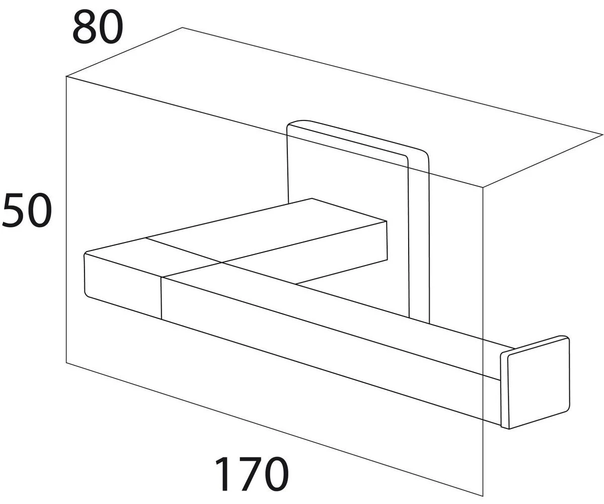 Tiger Items Toiletrolhouder Zonder Klep - RVS Geborsteld 2 Tiger Items Toiletrolhouder Zonder Klep - RVS Geborsteld - Afbeelding 2