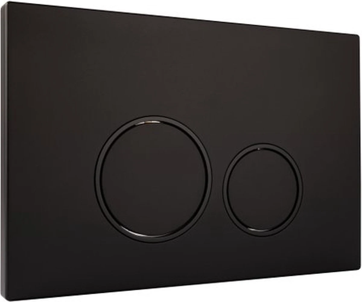 Bedieningsplaat StarBlueDisc Doppio 35 TBV Geberit UP100 UP320 UP300 UP700 UP720 Mat Zwart 7 Bedieningsplaat StarBlueDisc Doppio 35 TBV Geberit UP100 UP320 UP300 UP700 UP720 Mat Zwart - Afbeelding 7