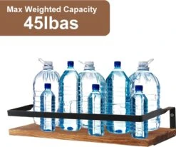 Zwevende Wandplank - 2 Stuks - 40cm - Handdoekhouder En 8 Haakjes - Badkamerplank Decoratieve Muur Opbergplanken Voor Badkamer Slaapkamer, Woonkamer, Keuken Plank 20 Zwevende Wandplank - 2 Stuks - 40cm - Handdoekhouder En 8 Haakjes - Badkamerplank Decoratieve Muur Opbergplanken Voor Badkamer Slaapkamer, Woonkamer, Keuken Plank -Badkamerproducten 1200x1003 1