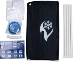 Opvouwbaar Zitbad Voor Volwassenen - Bath Bucket - Ijsbad - Inklapbaar Bad - Zwart - Opblaasbad - Inclusief Voetpomp - Inclusief Ingebouwd Zitkussen -Badkamerproducten 1200x1015 1