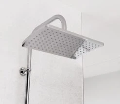 SCHÜTTE Mallorca Douchesysteem - Regendouche - 95 Cm Stang - Wandhouder In Hoogte Verstelbaar - Chroom -Badkamerproducten 1200x1037