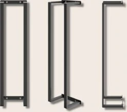 Liviner Stainless Handdoekrek - Handdoekrek Badkamer - Zwart - Handdoekenrek - Handdoekhouder - RVS -Badkamerproducten 1200x1061 1