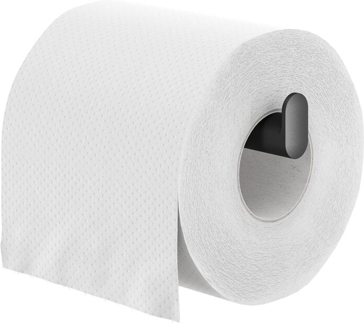 Tiger Carv - Toiletrolhouder Zonder Klep Met L-vorm - Zwart 5 Tiger Carv - Toiletrolhouder Zonder Klep Met L-vorm - Zwart - Afbeelding 5