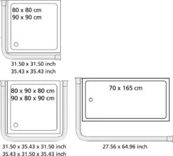 WENKO Douchegordijnstang Hoek Universeel Aluminium Zwart - Douchestang -Badkamerproducten 1200x1084 2