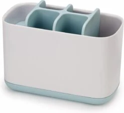 Joseph Joseph Badkamer Easy-Store Tandenborstelorganiser Large - 16.8x8.4x12.6 Cm - Creme/licht Blauw -Badkamerproducten 1200x1092 1
