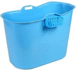 Zitbad Voor Volwassenen - Bath Bucket - Blauw - 200L 19 Zitbad Voor Volwassenen - Bath Bucket - Blauw - 200L -Badkamerproducten 1200x1101 4