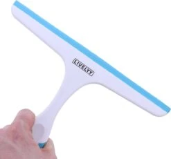 LIVELYY - Professionele Douchewisser - Raamwisser - Douche Trekker - Douchewissers - Aqua Blauw -Badkamerproducten 1200x1117 1