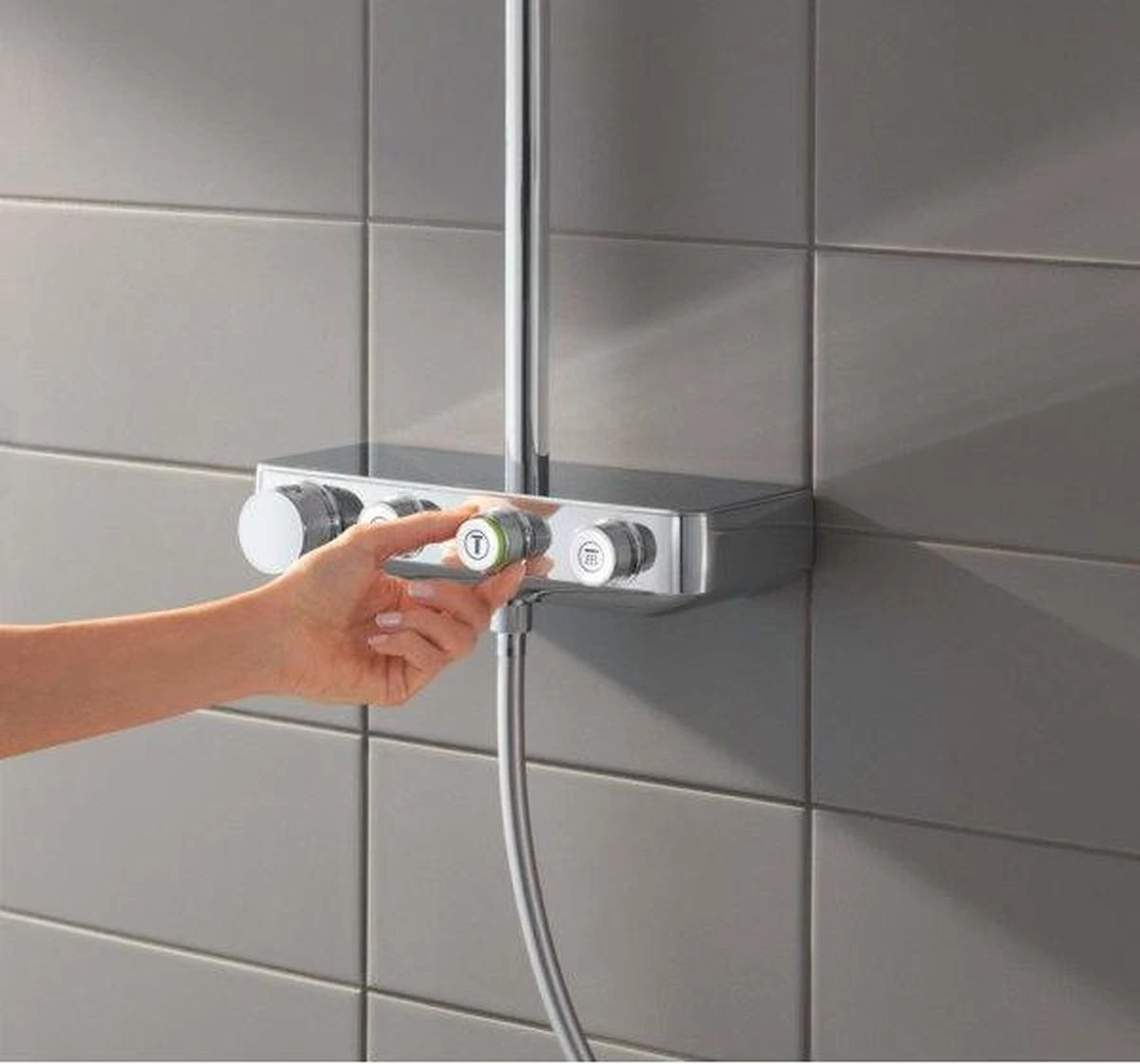 GROHE Euphoria SmartControl 310 Regendouche - CoolTouch - FastFixation - ø 31 Cm - Chroom 14 GROHE Euphoria SmartControl 310 Regendouche - CoolTouch - FastFixation - ø 31 Cm - Chroom - Afbeelding 14