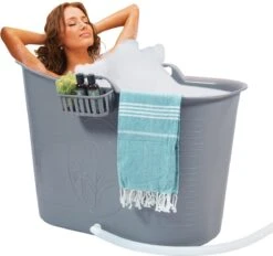Zitbad Voor Volwassenen - Bath Bucket - Grijs - 200L 23 Zitbad Voor Volwassenen - Bath Bucket - Grijs - 200L -Badkamerproducten 1200x1127 2