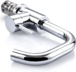 LOMAZOO Wastafelkraan Rosely - Badkamerkraan - Mengkraan Wastafel - Chroom -Badkamerproducten 1200x1128 3