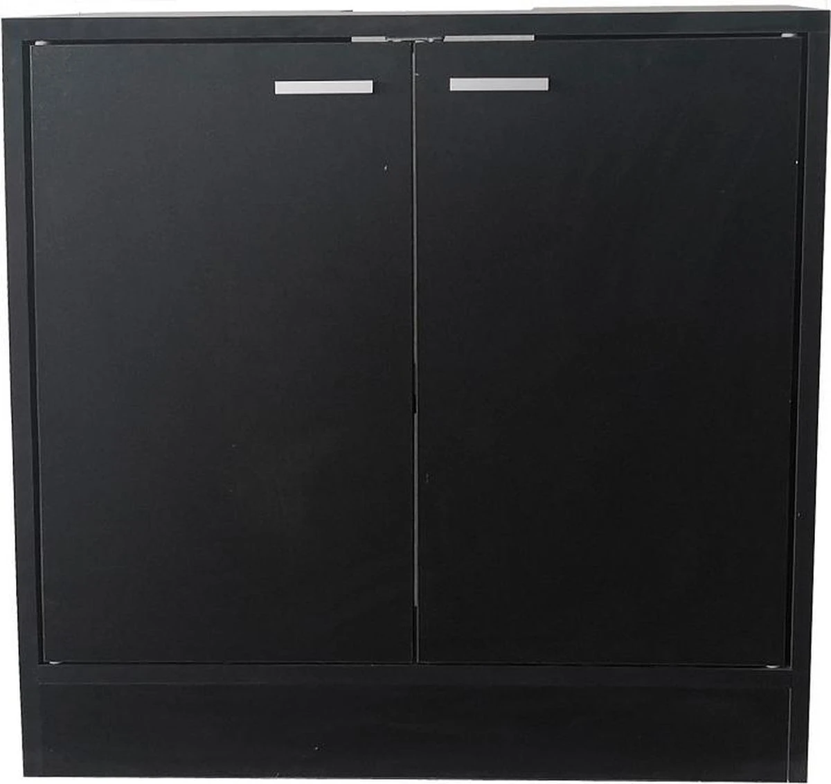 Wastafel Onderkast - Badkamermeubel - Zwart 1 Wastafel Onderkast - Badkamermeubel - Zwart