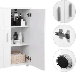 Nancy's Badkamerkast - Kolomkast - Badkamermeubel - Kast - Badkamermeubels 15 Nancy's Badkamerkast - Kolomkast - Badkamermeubel - Kast - Badkamermeubels -Badkamerproducten 1200x1140 1