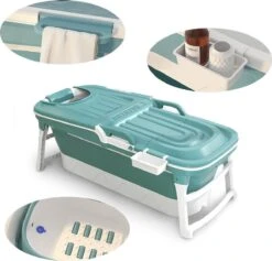 Foresta Volwassenen Zitbad XXL 150CM - Plastic Badkuip - Lime -Badkamerproducten 1200x1152 3